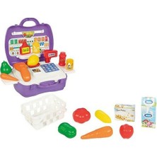 Kiddico Toys Pilsan Aksesuarlı Çantalı Market Seti 24 Parça