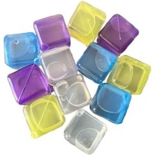 FourForce Store 12’li Buz Küpü Seti –yeniden Kullanılabilir Hazır Buz, Kare Şekilli, Soğuk İçecek ve Kokteyller İçin, Hijyenik ve Dondurucu Uyumlu