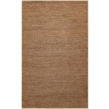 Akbel Halı Choti Kahverengi - Jüt El Dokuma Sisal Kilim  Doğal Jüt Örgü Halı