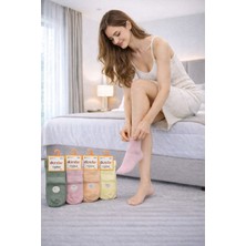 Dündar Kadın Dikişsiz Kokulu Modal Çorap Asorti 4' lü Paket