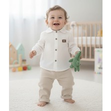 Ayyıldız Baby Laura Baby Erkek Bebek / Çocuk Gömlek Pantolon Takım