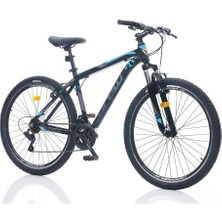 Corelli Felix 3.0 26 Jant 21 Vites 15 Kadro Siyah / Turkuaz Dağ Bisikleti