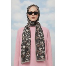 Kamer Scarf Soft Pamuk Desenli Şal Leylazar Serisi