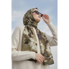 Kamer Scarf Soft Pamuk Desenli Şal Romantique Serisi