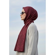 Kamer Scarf Etnik Desen Jakar Şal