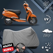 ULTRASHOP Tvs Jupiter 125 Motosiklet Branda Su Geçirmez Motor Branda