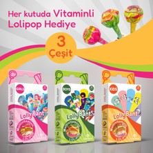 Desenli Yara Bandı Seti Vitaminli Lolipop Hediyeli 3 Kutu
