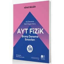 Nihat Bilgin Yayınları Ayt Fizik 40 Deneme