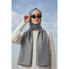 Kamer Scarf Etnik Desen Jakar Şal