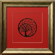 E38 El Işçiliği Pirinç Tablo 42*42 cm - 6450