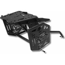 Motocan Bajaj Dominar 400 / D250 Uyumlu Çanta Demiri & Yan Çanta Demiri 3’lü Set (2017–2024)