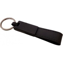 Tuncel Store Deri Metal Siyah Anahtarlık