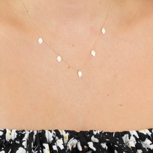 Glorria Altın Çilek Kolye