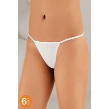 Şahinler Kadın Likralı 12 Adet G-String Külot 3075