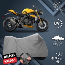 ULTRASHOP Trıumph Speed Triple 1200 Rs Motosiklet Branda Su Geçirmez Motor Branda