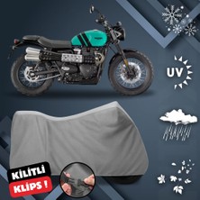 ULTRASHOP Trıumph Street Scrambler Motosiklet Branda Su Geçirmez Motor Branda