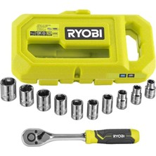 RYOBI RHRS10PC 1/4 Cırcırlı Lokma Seti 10 Parça