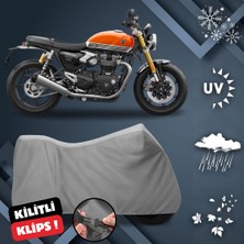 ULTRASHOP Trıumph Speed Twin Motosiklet Branda Su Geçirmez Motor Branda