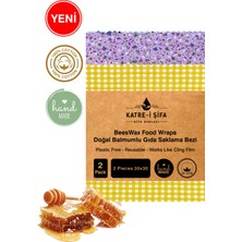 Balmumlu Doğal Gıda Saklama Bezi Başlangıç Set - Beeswax Food Wraps (Balmumu Bezi)
