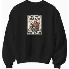 Yılbaş Holy Shit Temalı Sweatshirt