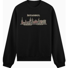 Istanbul Temalı Sweatshirt