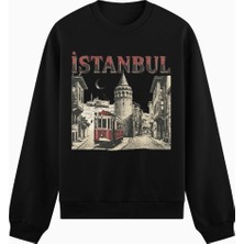 Istanbul Temalı Sweatshirt