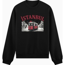 Istanbul Temalı Sweatshirt