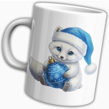 Shop Yılbaşı Yavru Kar Tilkisi Temalı Kupa