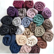 Moda Nokta Kadın Bordo Penye Şal