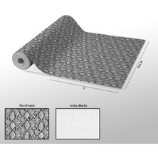 Suni Deri Yılan Desen 100CMX70CM Beyaz