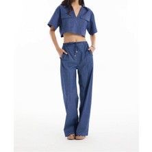 Pantolon Kot Görünümlü Quzu