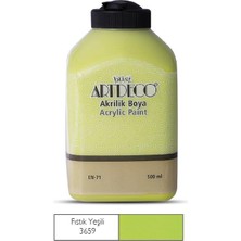 Artdeco Akrilik Boya 70L-3659 Fıstık Yeşili 500 Ml