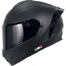 Sway Sw 919 Çene Açılır Kask Mat Siyah