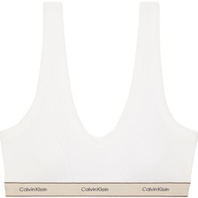 Calvin Klein Kadın Beyaz Calvin Klein Lıghtly Lıned Traıngle Bralette Beyaz Kadın Bralet
