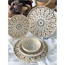 MD Mimoza Dekor Yemek Takımı 24 Parça 6 Kişilik Moria