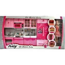 Kiddico Toys Bebekli Ilk Mutfak Setim 4 Lü