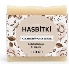 At Kestaneli Vücut Sabunu 110 G – Günlük Temizlik Için Vücut Sabunu – Hasbitki