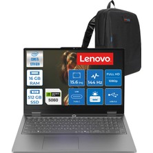 Lenovo Loq Essential Intel Core 13450HX 16GB 512GB SSD 8GB/RTX5060/65W 15.6" Fhd IPS 100% Srgb 144Hz Freedos Gaming Bilgisayar 83SC000TTRF01 + Zettaçanta