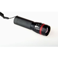 Mivexa Outdoor Outlet Power Ledli ve Zoomlu 2 Km Menzilli Alüminyum El Feneri