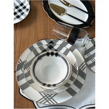 MD Mimoza Dekor Yemek Takımı 44 Parça 6 Kişilik Elegantra