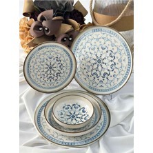 MD Mimoza Dekor Yemek Takımı 24 Parça 6 Kişilik Egzon