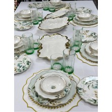 MD Mimoza Dekor Yemek Takımı 45 Parça 6 Kişilik Begonia