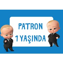 Rabadon 70X100 cm Doğum Günü Flaması Isme Özel Kişiselleştirilebilir Afiş (Branda Baskı)