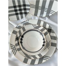 MD Mimoza Dekor Yemek Takımı 24 Parça 6 Kişilik Elegantra