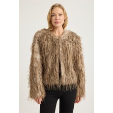 Home Store Peluş Mont