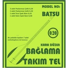 Mivexa Outdoor Outlet Bağlama Aksesuar Tam Takım Tel 0.20 Batsu