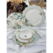 MD Mimoza Dekor Yemek Takımı 24 Parça 6 Kişilik Begonia