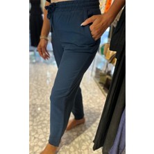 Pantolon Keten Lastikli