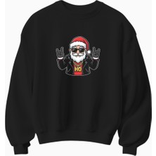 Yılbaşı Noel Baba Temalı Sweatshirt