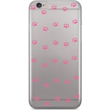 Manitoba Iphone 6 Plus / 6s Plus Uyumlu Baskılı Yumuşak Silikon Şeffaf Telefon Kılıfı